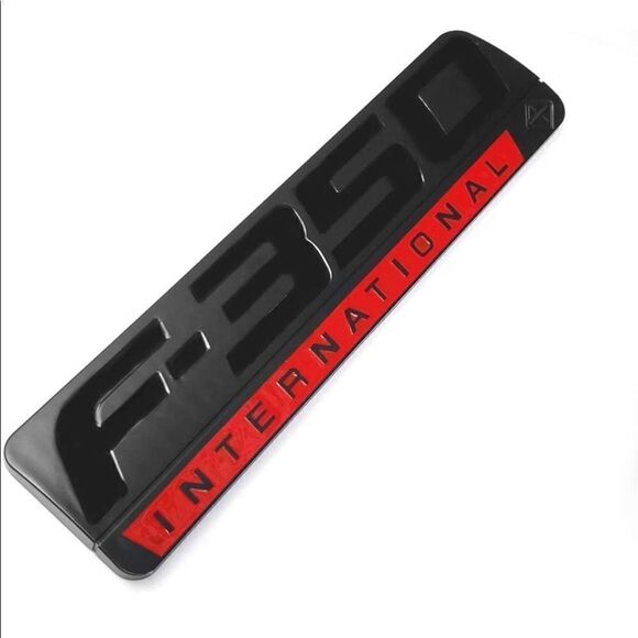 International F350 3D Side Emblem NWT - Picture 3 of 11